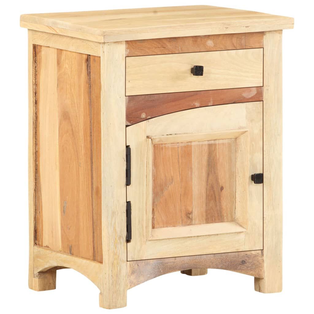 vidaXL Bedside Cabinet 40x30x50 cm Solid Reclaimed Wood
