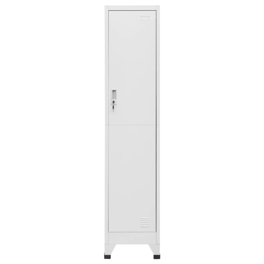 vidaXL Locker Cabinet 38x45x180 cm