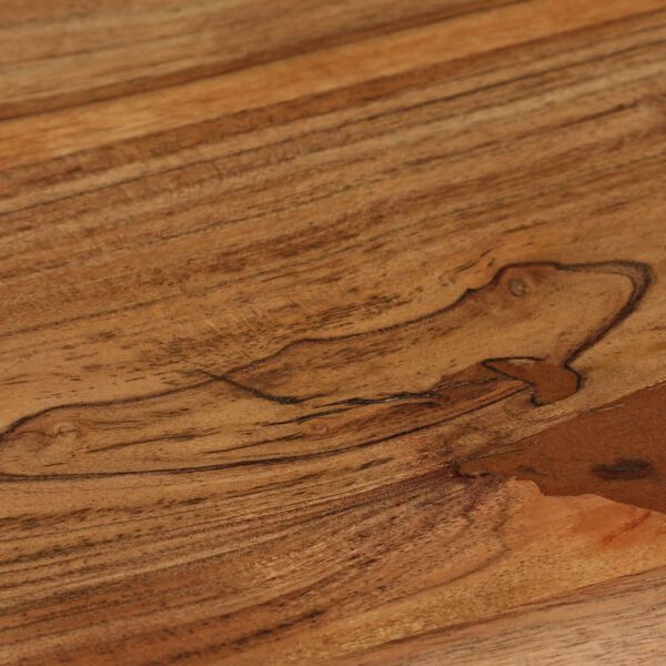 vidaXL Writing Table Solid Acacia Wood 110x50x76 cm