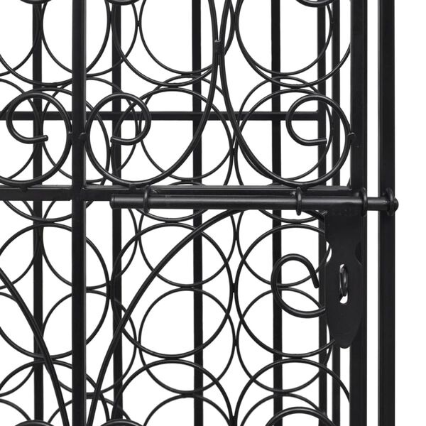 vidaXL Wine Rack for 28 Bottles Metal