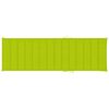 vidaXL 2-Person Sun Lounger with Cushions Bamboo