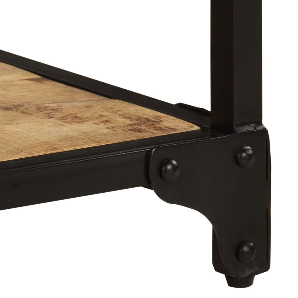 vidaXL Coffee Table 90x45x35 cm Solid Rough Mango Wood