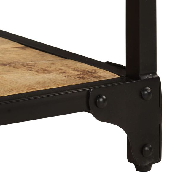 vidaXL Coffee Table 90x45x35 cm Solid Rough Mango Wood