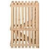 vidaXL Potato Box 50x50x80 cm Solid Pinewood