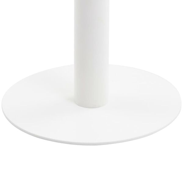 vidaXL Bistro Table Light Brown 50 cm MDF