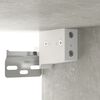 vidaXL Wall-mounted Bedside Cabinets 2 pcs Concrete Grey 35x35x20 cm