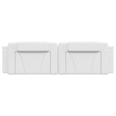 vidaXL Headboard Cushion White 183 cm Faux Leather