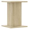 vidaXL Plant Stands 2 pcs Sonoma Oak 30x30x40 cm Engineered Wood