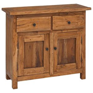 vidaXL Sideboard Solid Mahogany Wood 75x30x65 cm