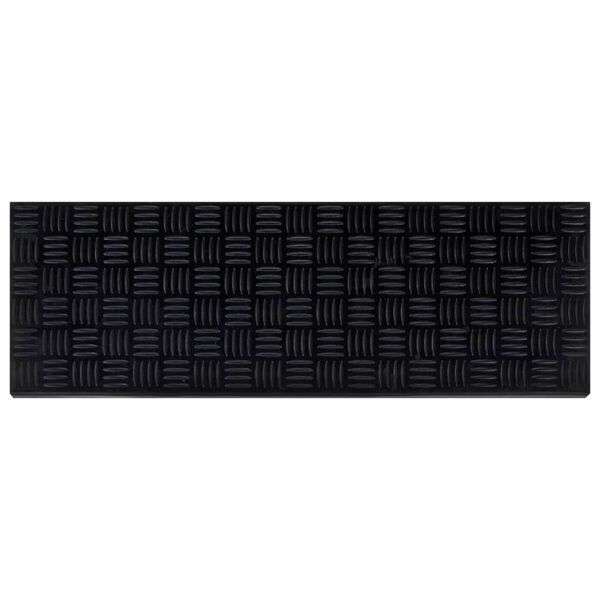 vidaXL Stair Treads 5 pcs 25x75 cm Rubber