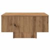 vidaXL Coffee Table Artisan Oak 60x60x31.5 cm Engineered Wood