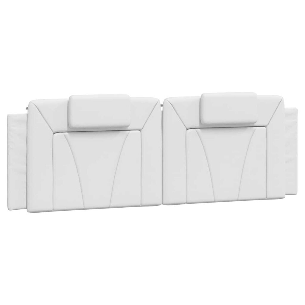 vidaXL Bed Frame "Viana" with LED without Mattress White 152x203 cm