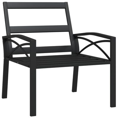 vidaXL Garden Chair with Sand Cushions 68x76x79 cm Steel