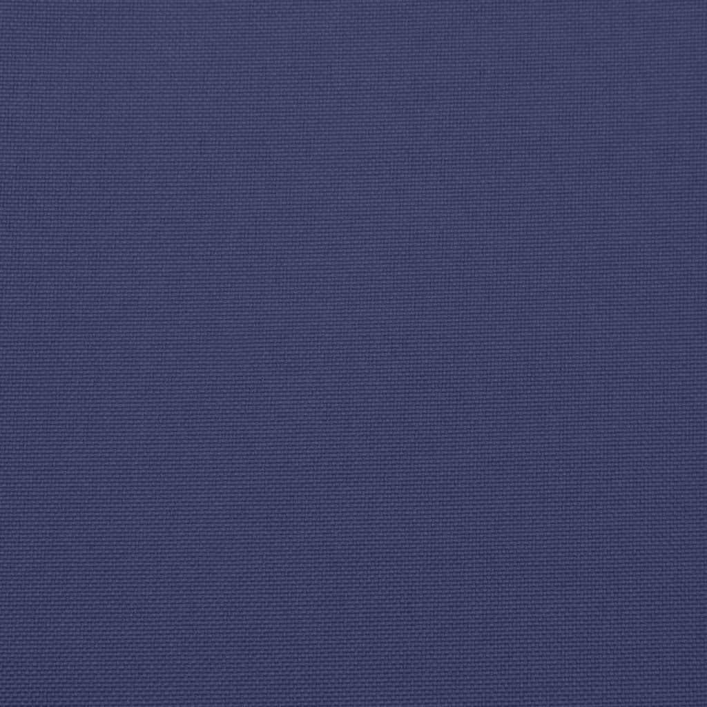 vidaXL Sun Lounger Cushion Navy Blue Oxford Fabric