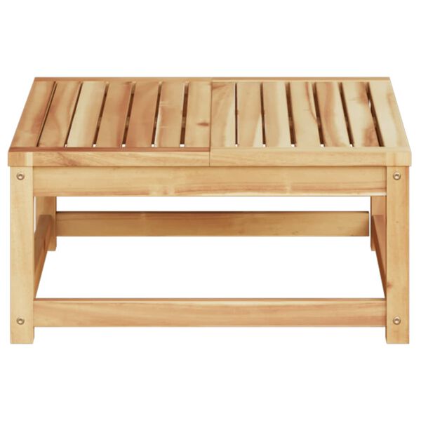 vidaXL Garden Table 63x63x30 cm Solid Wood Acacia
