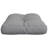 vidaXL Pallet Cushion Grey 60x40x12 cm Fabric
