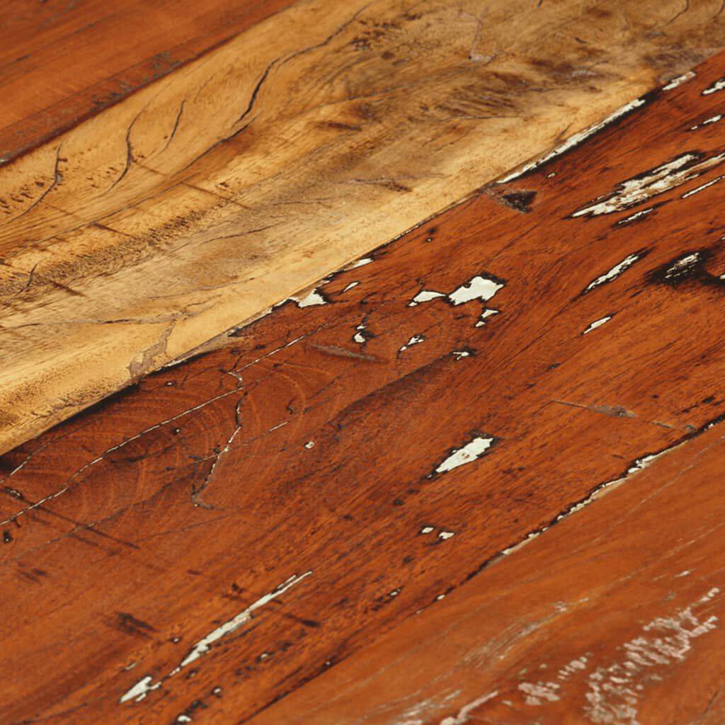 vidaXL Coffee Table Ø68 cm Solid Reclaimed Wood