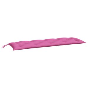 vidaXL Garden Bench Cushion Pink 150x50x7 cm Oxford Fabric