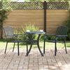 vidaXL Garden Chair 2 pcs Anthracite 56 x 65 x 89 cm Steel