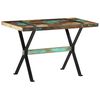 vidaXL Dining Table 120x60x76 cm Solid Reclaimed Wood