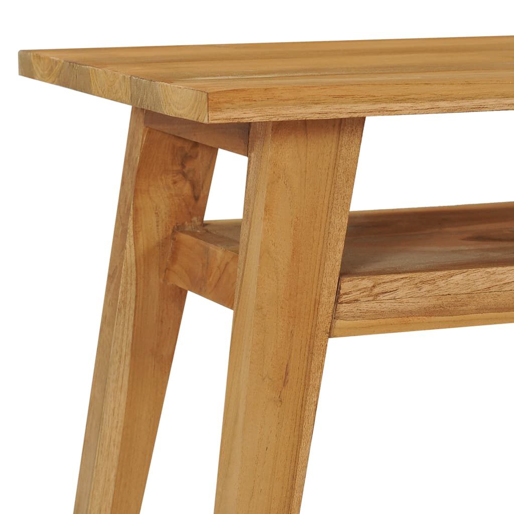vidaXL TV Cabinet 120x35x45 cm Solid Teak Wood