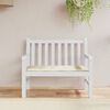 vidaXL Garden Bench Cushion Cream 120x50x3 cm Oxford Fabric