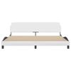 vidaXL Bed Frame "Dover" White 193x203 cm Faux Leather