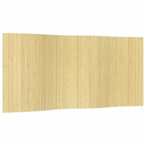 vidaXL Room Divider Light Natural 165x400 cm Bamboo