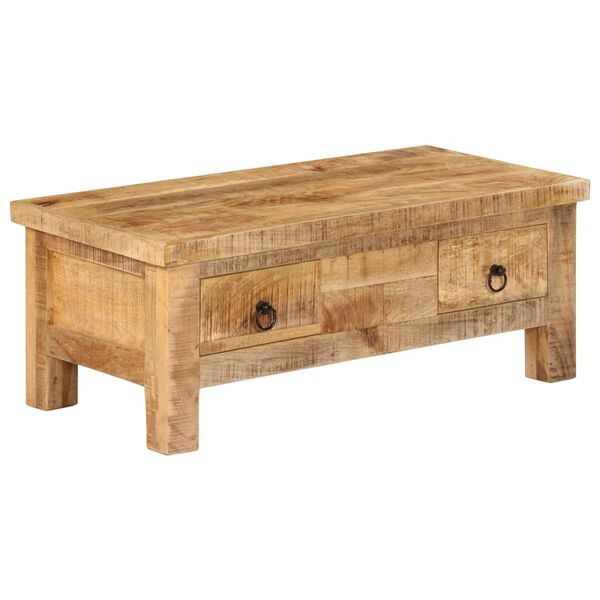 vidaXL Coffee Table 90x45x35 cm Solid Mango Wood