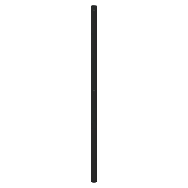 vidaXL Metal Headboard Black 193 cm