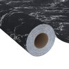 vidaXL Self-adhesive Furniture Film Black Stone 500x90 cm PVC