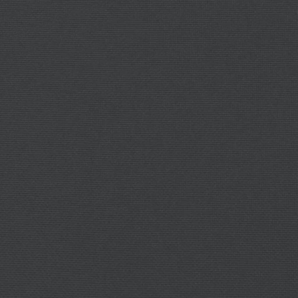 vidaXL Garden Bench Cushion Black 150x50x7 cm Oxford Fabric
