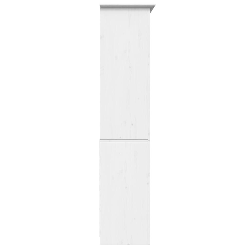vidaXL Bookcase BODO White 80x40x172 cm Solid Wood Pine