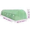 vidaXL Greenhouse 27m&sup2; 900x300x200 cm