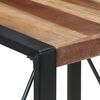 vidaXL Dining Table 80x80x75 cm Solid Wood