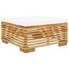 vidaXL 7 Piece Garden Lounge Set with Cushions Solid Teak Wood