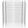 vidaXL Gabion Raised Bed Galvanised Steel 90x50x100 cm