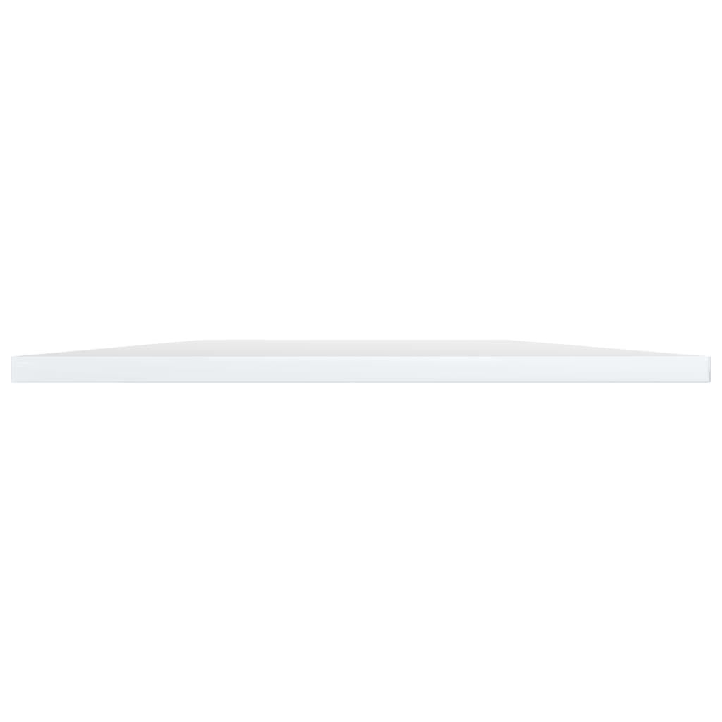 vidaXL Bookshelf Boards 8 pcs High Gloss White 80x40x1.5 cm Engineered Wood