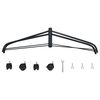 vidaXL Christmas Tree Stand with Wheels 77x71x25 cm