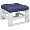 vidaXL Pallet Cushion Navy Blue 58x58x10 cm Oxford Fabric