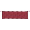 vidaXL Garden Bench Cushions 2pcs Wine Red 180x50x7cm Oxford Fabric