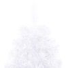 vidaXL Artificial Half Pre-lit Christmas Tree with Ball Set White 150 cm