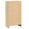 vidaXL Bookshelf Sonoma Oak 40x24x75 cm Engineered Wood