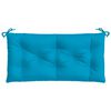 vidaXL Garden Bench Cushion Light Blue 100x50x7cm Oxford Fabric