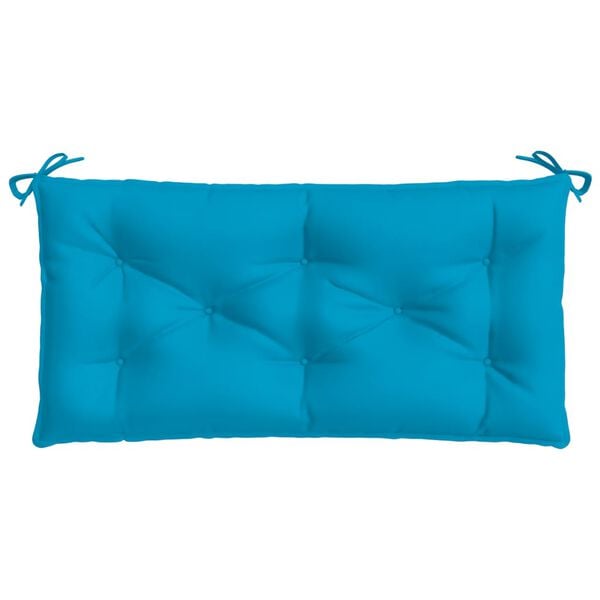 vidaXL Garden Bench Cushion Light Blue 100x50x7cm Oxford Fabric