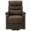 vidaXL Stand up Chair Brown Fabric