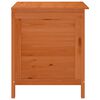 vidaXL Garden Storage Box Brown 50x49x56,5 cm Solid Wood Fir