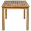 vidaXL Coffee Table Teak 90x50x45 cm
