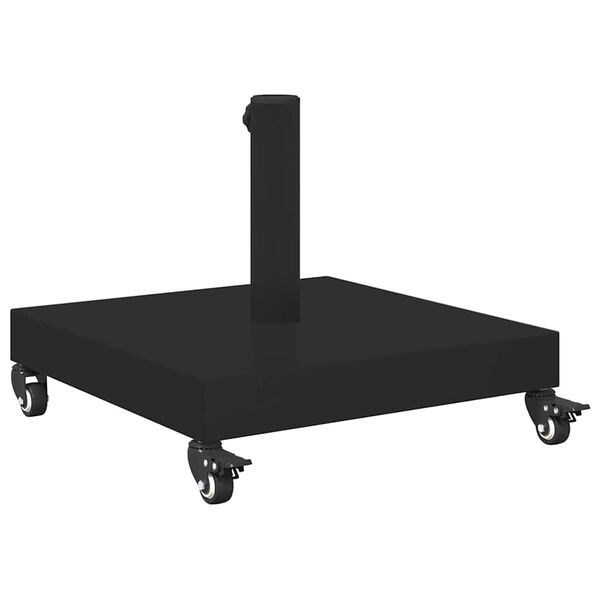 vidaXL Outdoor Umbrella Bases Black 45 x 45 x 32 cm Steel, Concrete