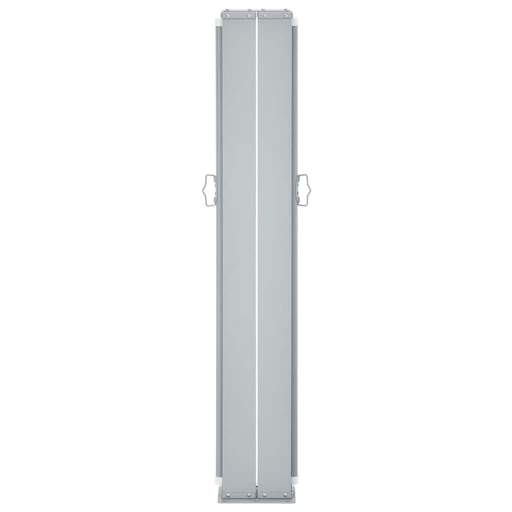 vidaXL Retractable Side Awning Cream 100x1000 cm